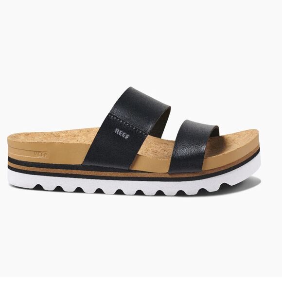 Reef’s CUSHION VISTA HI Women’s Sandals Natural Size 10 NWT in packaging - Picture 3 of 13